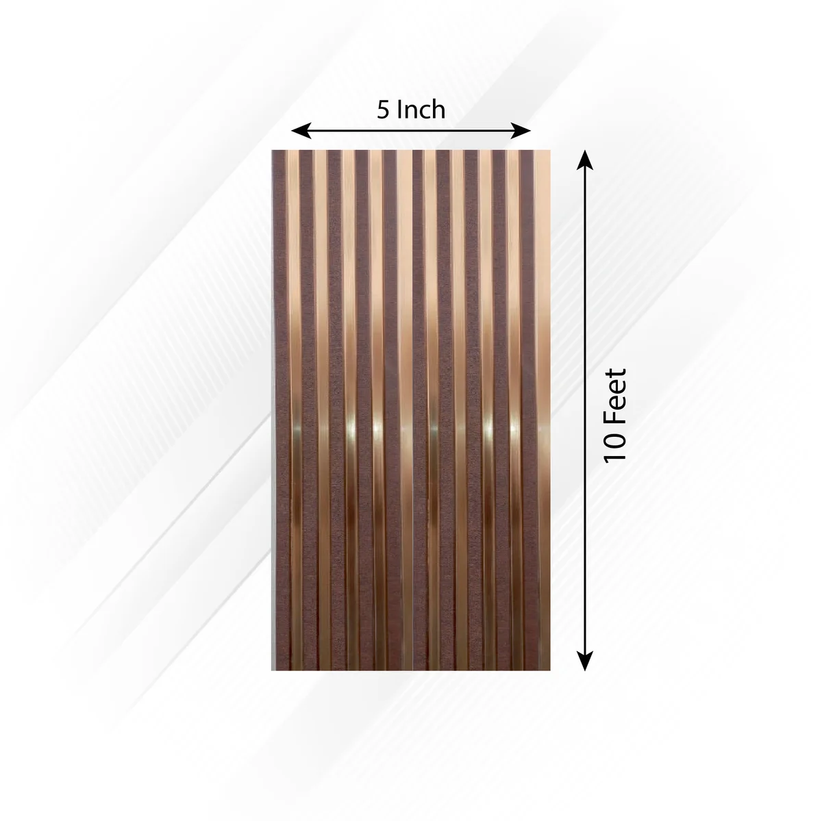 Frikly Basics Louvers Panel/Planks 10 Feet * 5 Inch - GL 10907