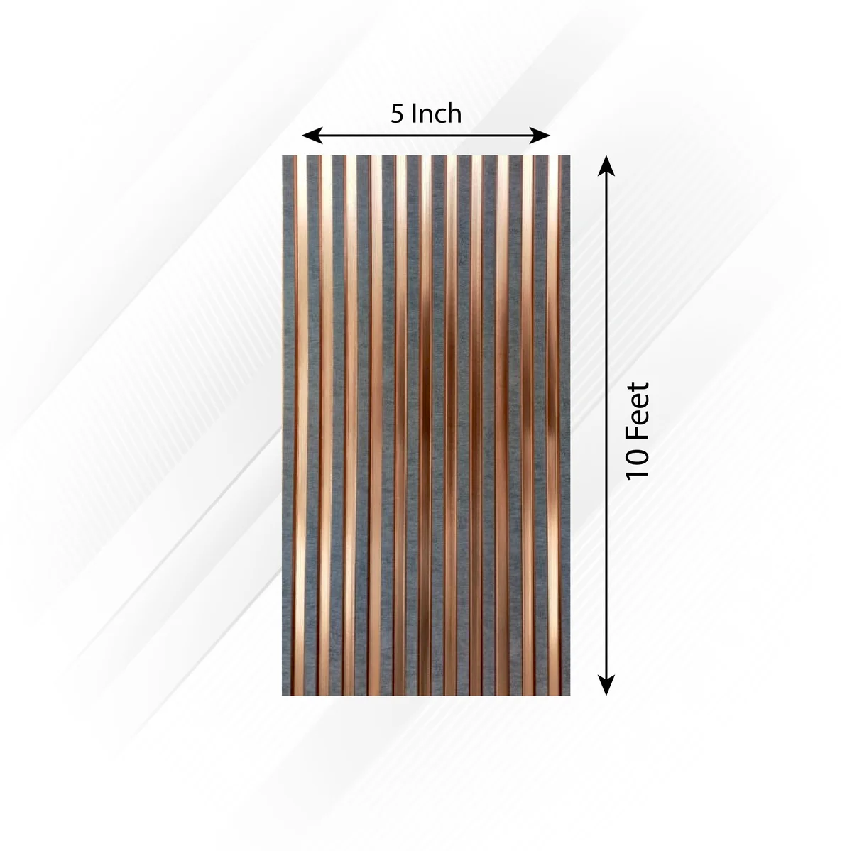Frikly Basics Louvers Panel/Planks 10 Feet * 5 Inch - GL 10908