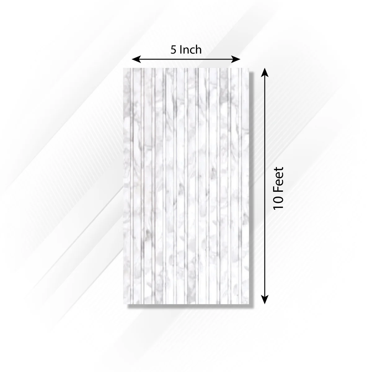 Frikly Basics Louvers Panel/Planks 10 Feet * 5 Inch - GL 10803
