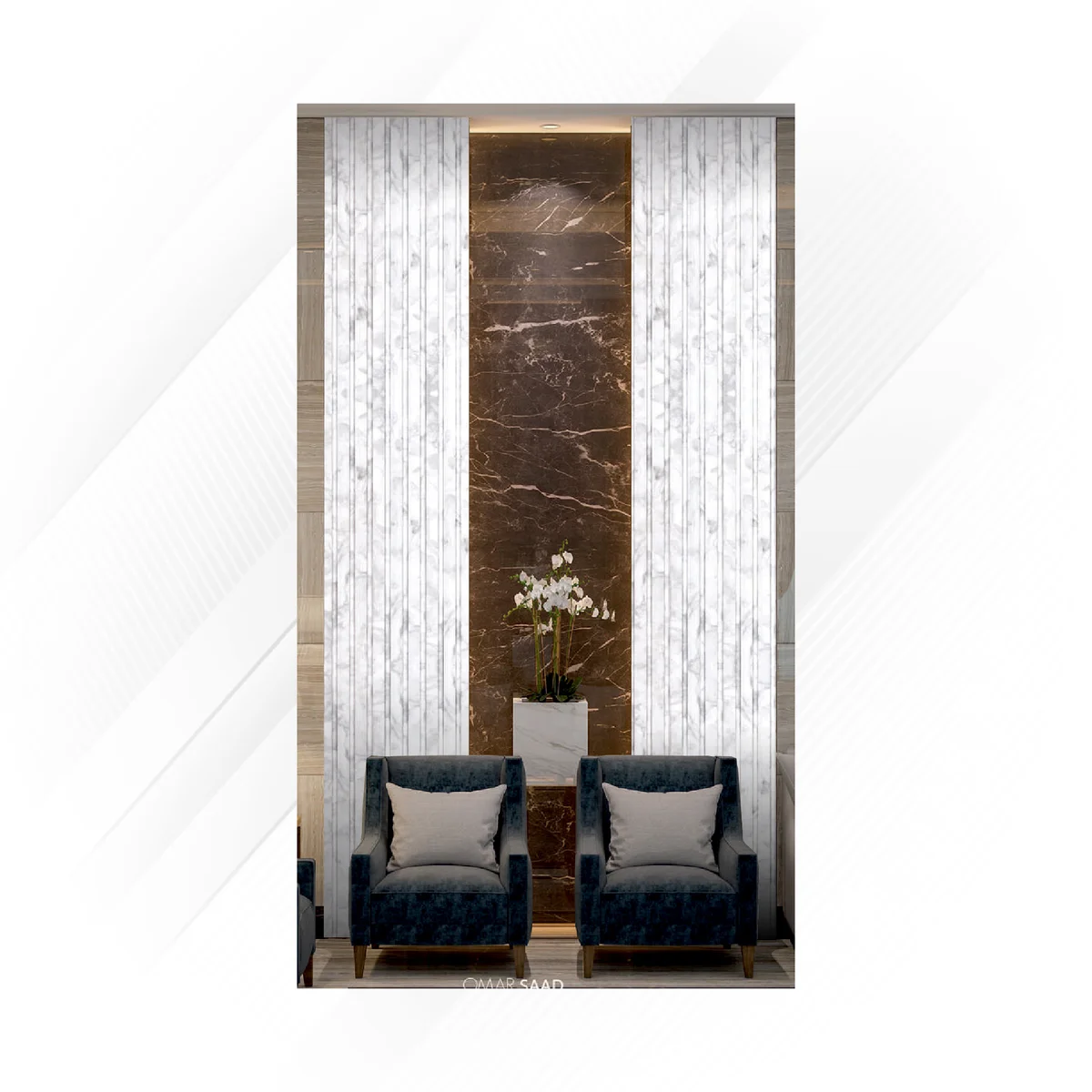 Frikly Basics Louvers Panel/Planks 10 Feet * 5 Inch - GL 10803