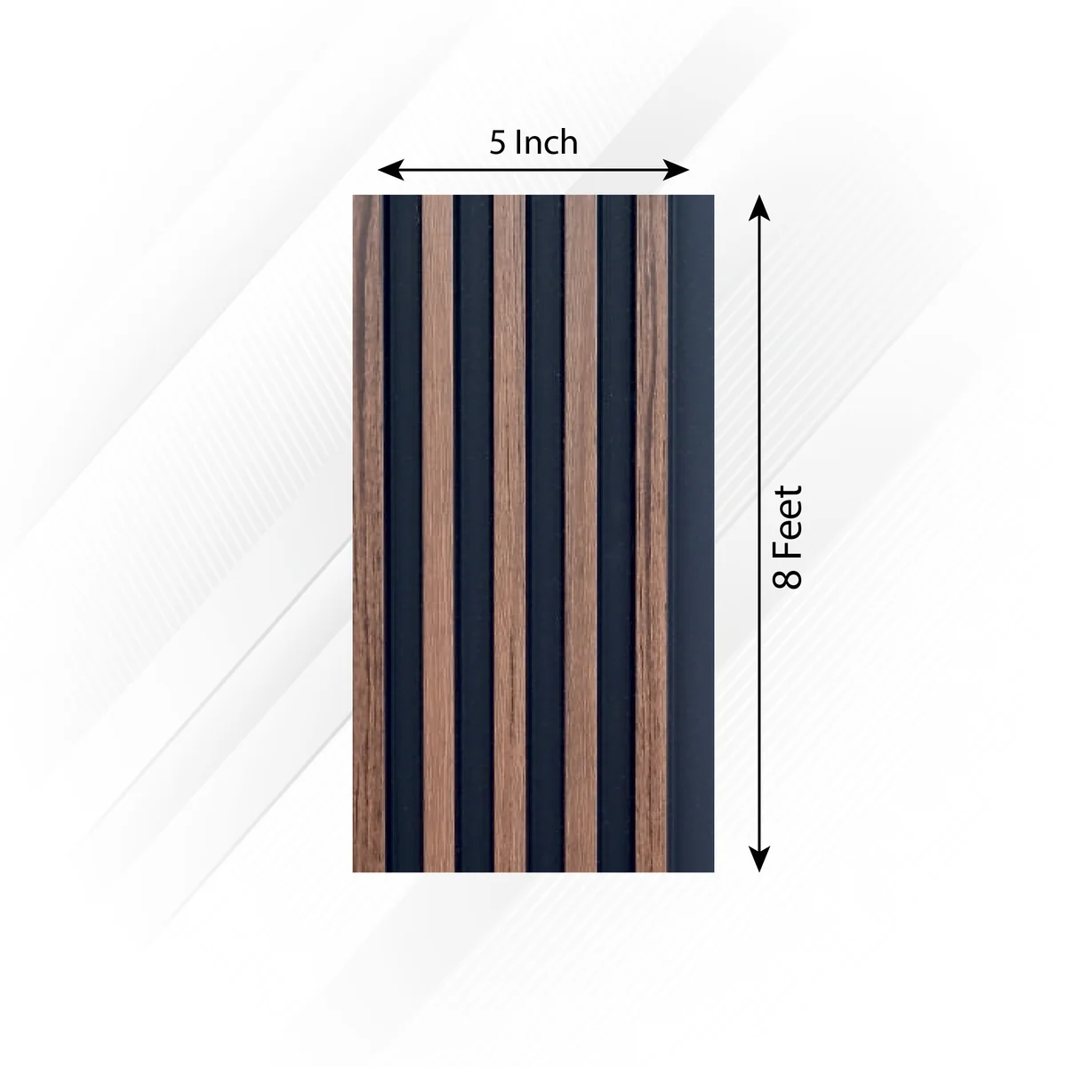 Frikly Basics Louvers Panel/Planks 8 Feet * 5 Inch - VDGL 009831 FB