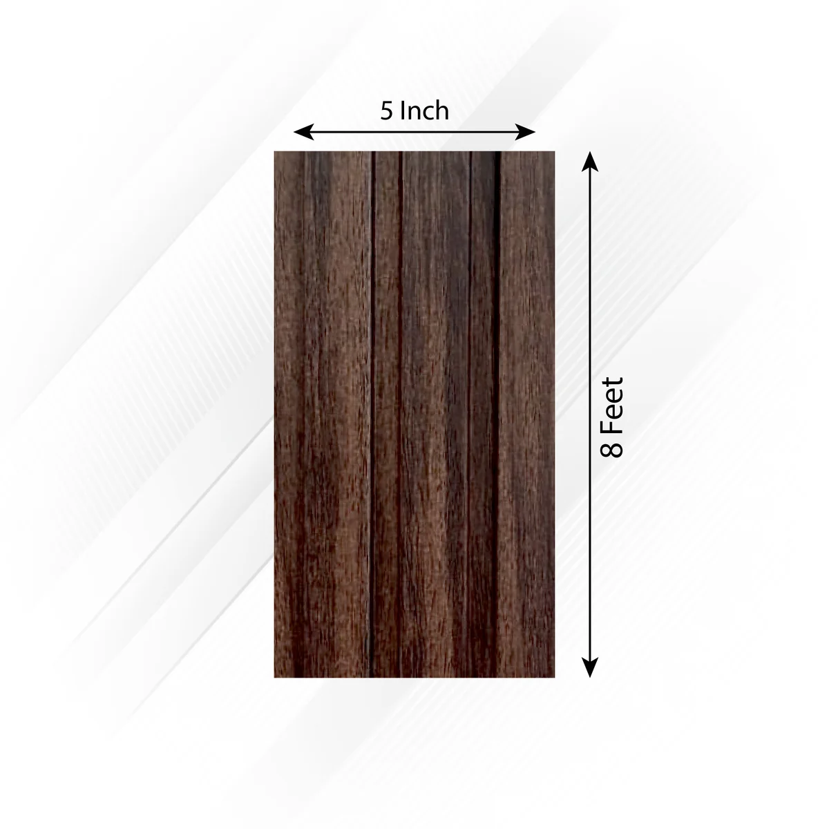 Frikly Basics Louvers Panel/Planks 8 Feet * 5 Inch - VDGL 009723 FB
