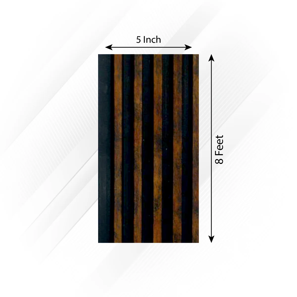 Frikly Basics Louvers Panel/Planks 8 Feet * 5 Inch - VDGL 009830 FB