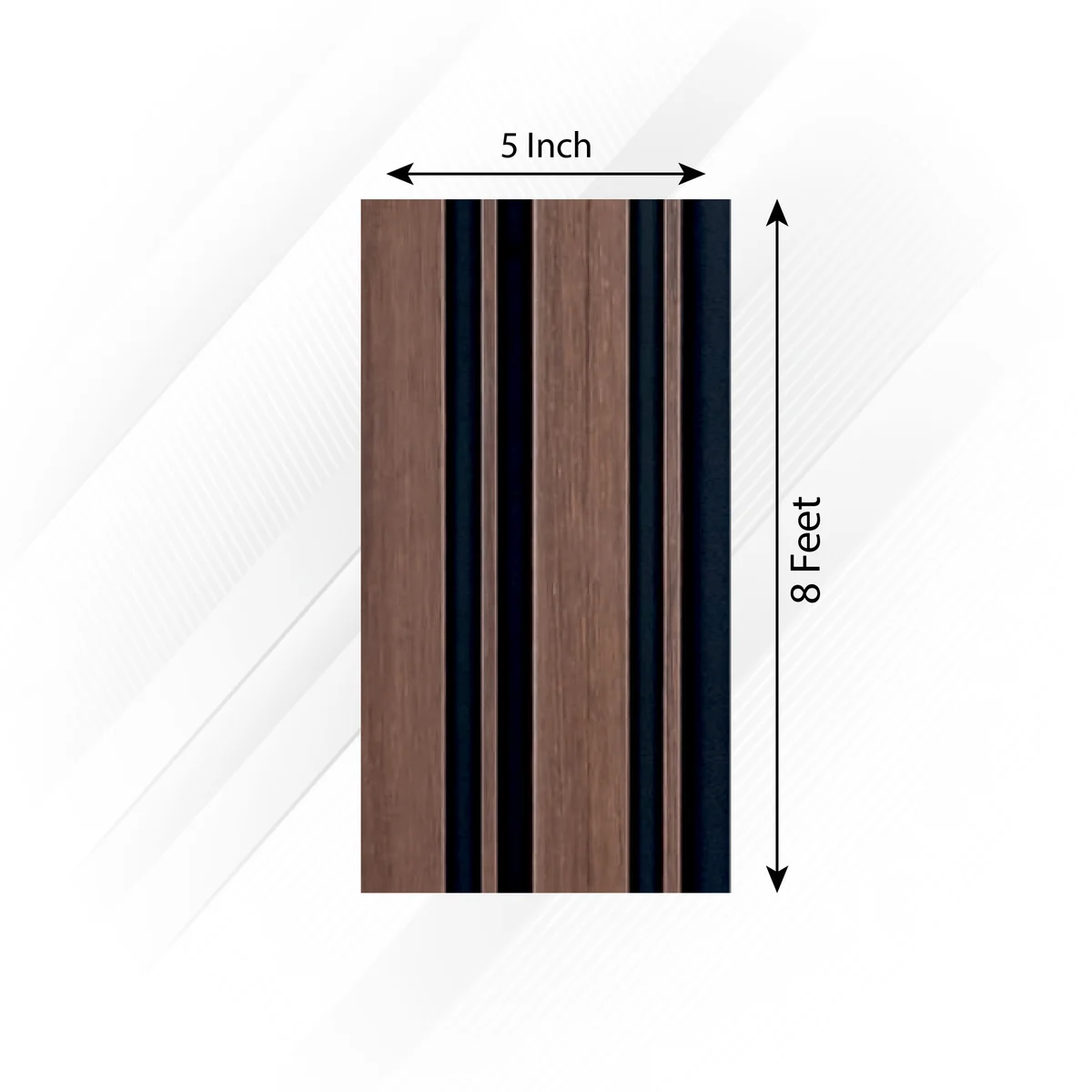 Frikly Basics Louvers Panel/Planks 8 Feet * 5 Inch - VDGL 009827 FB
