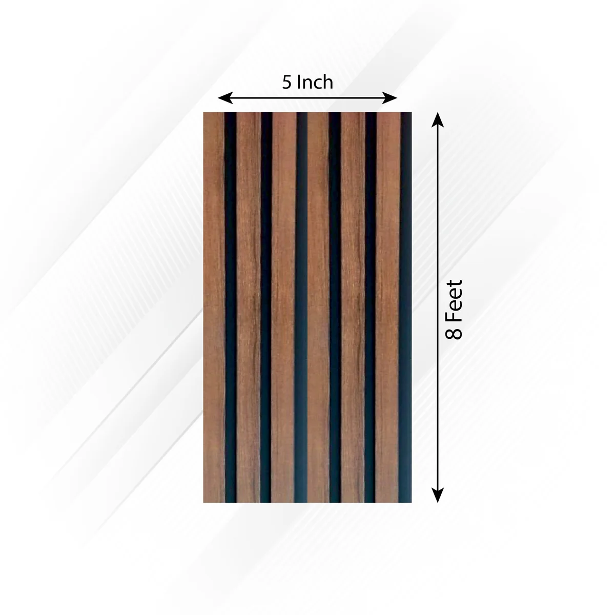 Frikly Basics Louvers Panel/Planks 8 Feet * 5 Inch - VDGL 009823 FB
