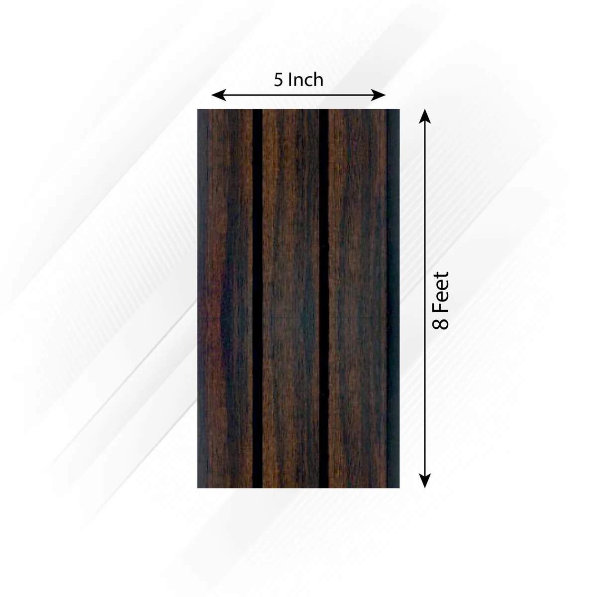 Frikly Basics Louvers Panel/Planks 8 Feet * 5 Inch - VDGL 009735 FB
