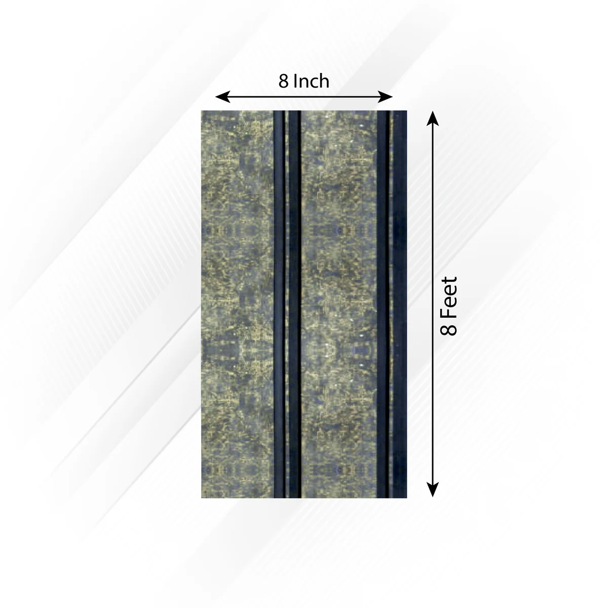 Frikly Basics Louvers Panel/Planks 8 Feet * 8 Inch - VDGL 005251 FB