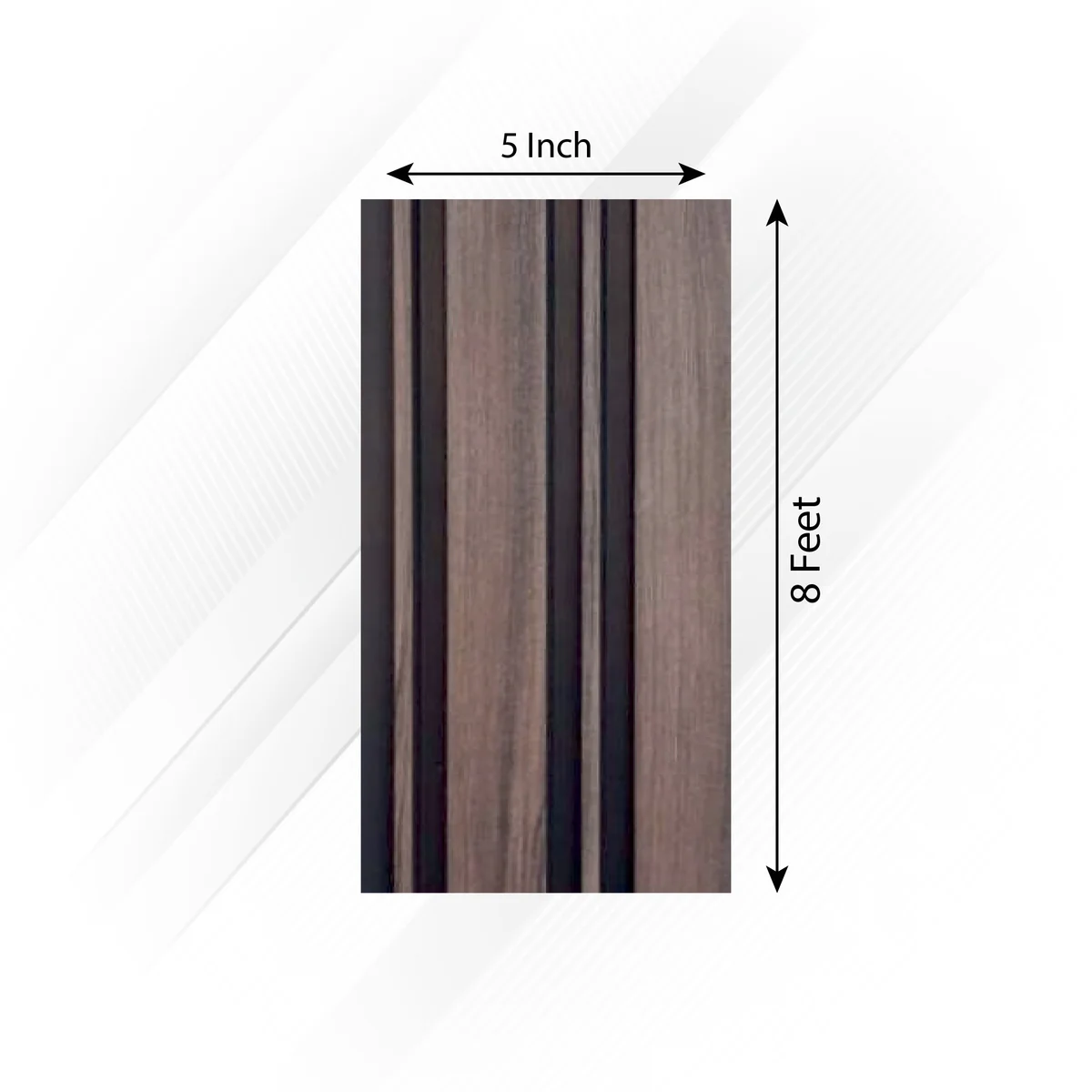 Frikly Basics Louvers Panel/Planks 8 Feet * 5 Inch - VDGL 009833 FB