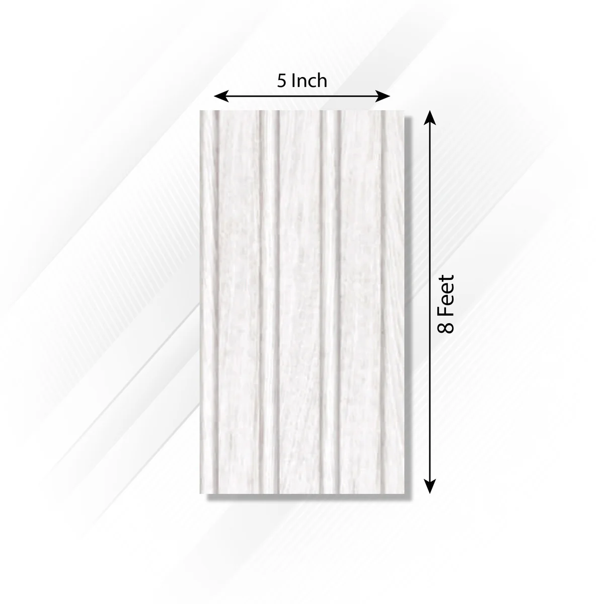 Frikly Basics Louvers Panel/Planks 8 Feet * 5 Inch - VDGL 009821 FB