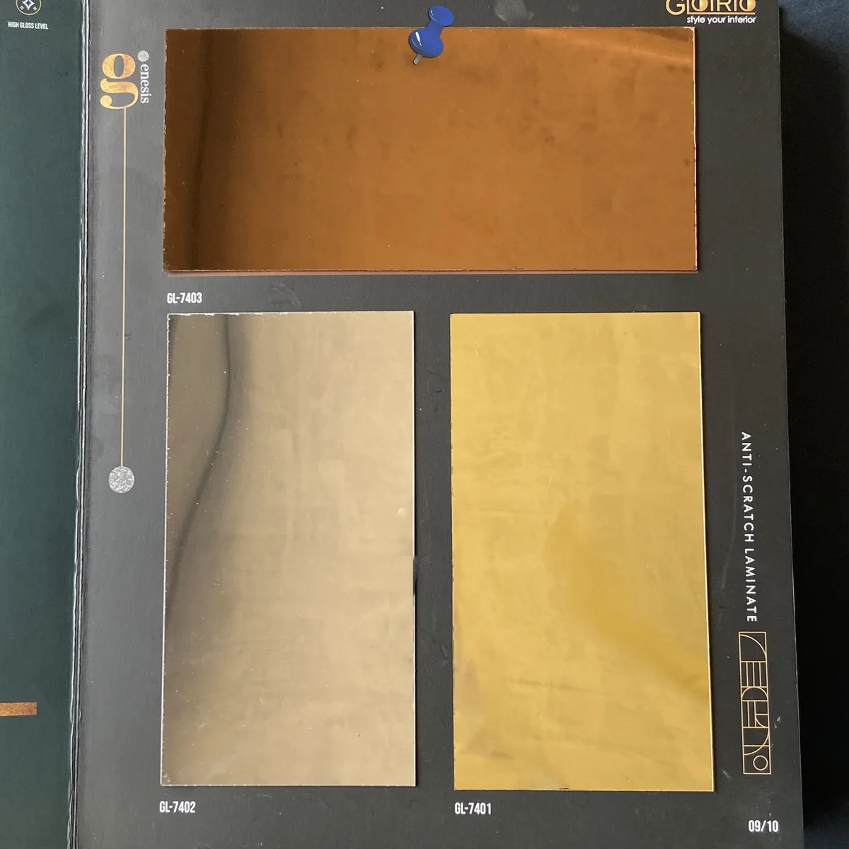 Frikly Basics 1 MM Mirror Glossy Acrylic Laminates (Mica/Sunmica)  | FB - 07403 VD
