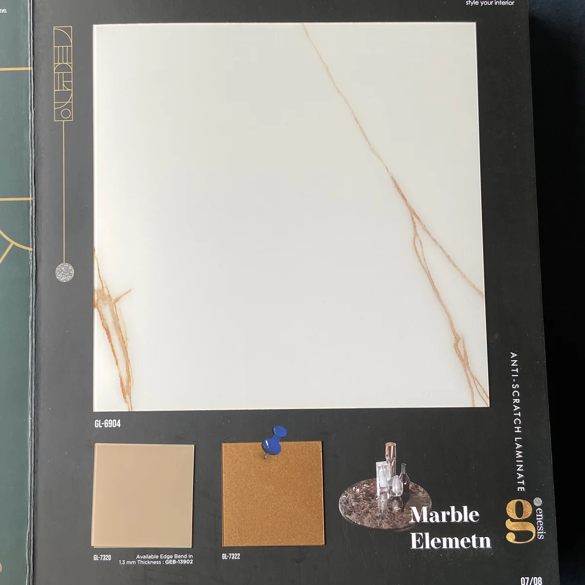 Frikly Basics 1 MM Sparkle Glossy Acrylic Laminates (Mica/Sunmica) | FB - 07322 VD