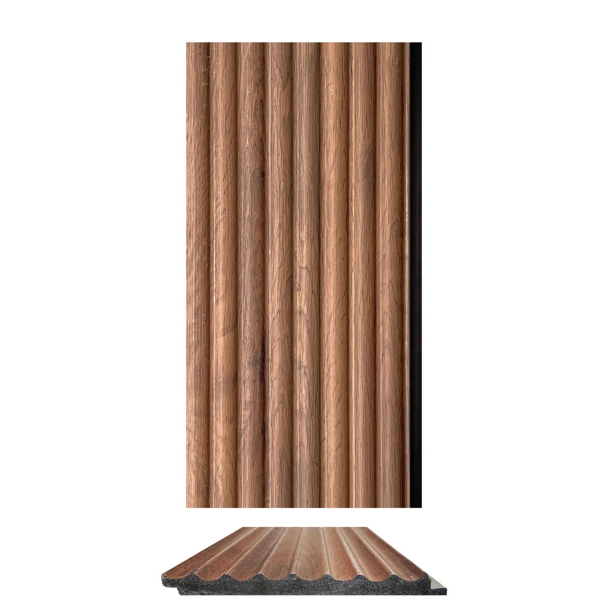 WoodGrove PVC Wall Panel Louvers Panel/Planks 8 Feet * 5 Inch - HL 211 MT