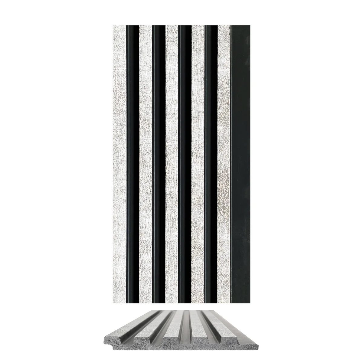 Caspia PVC Wall Panel Louvers Panel/Planks 8 Feet * 5 Inch - HL 502 MT