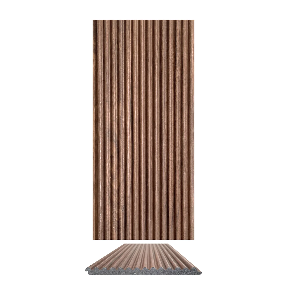 WoodGrove PVC Wall Panel Louvers Panel/Planks 8 Feet * 5 Inch - HL 714 MT