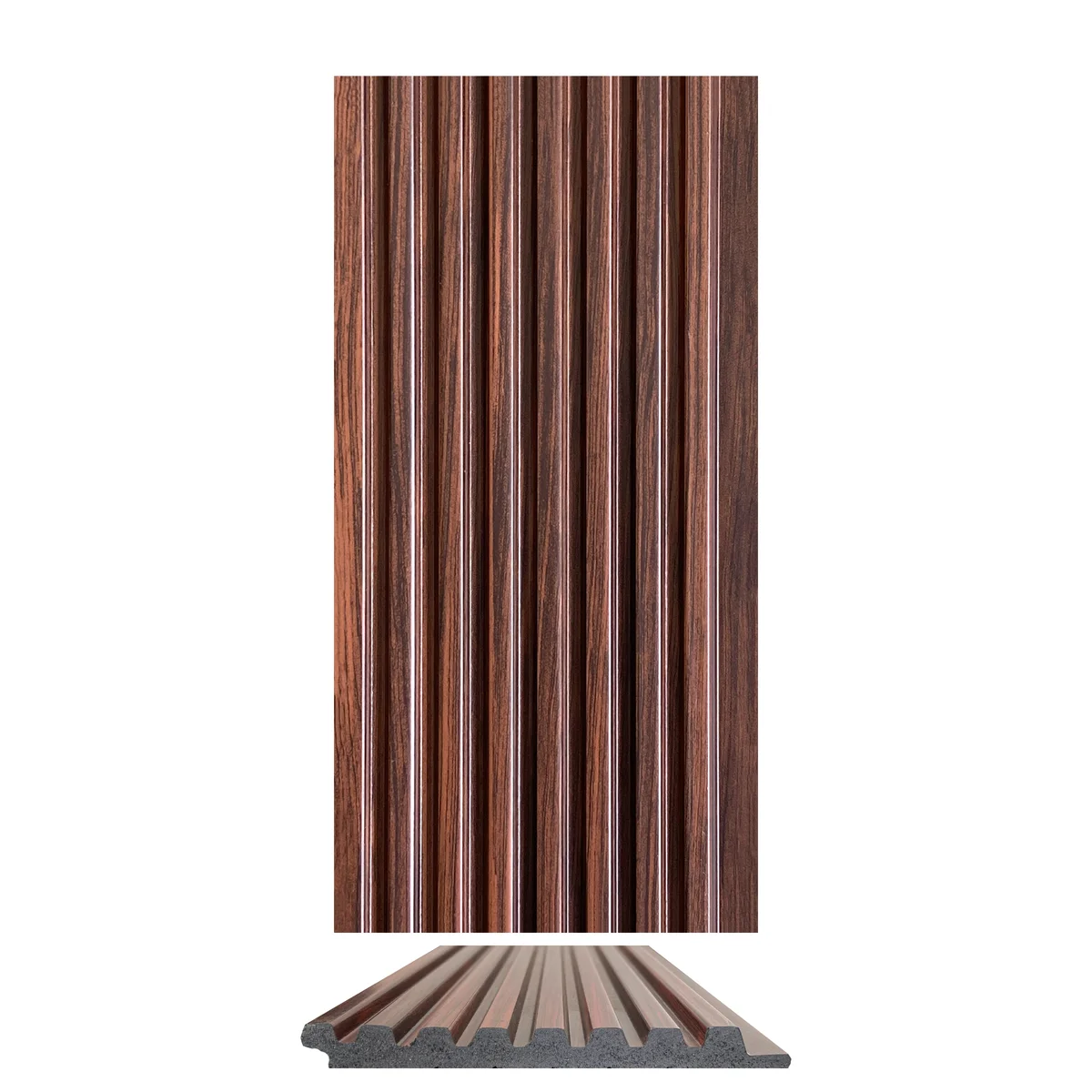 WoodGrove PVC Wall Panel Louvers Panel/Planks 8 Feet * 5 Inch - HL 230 MT