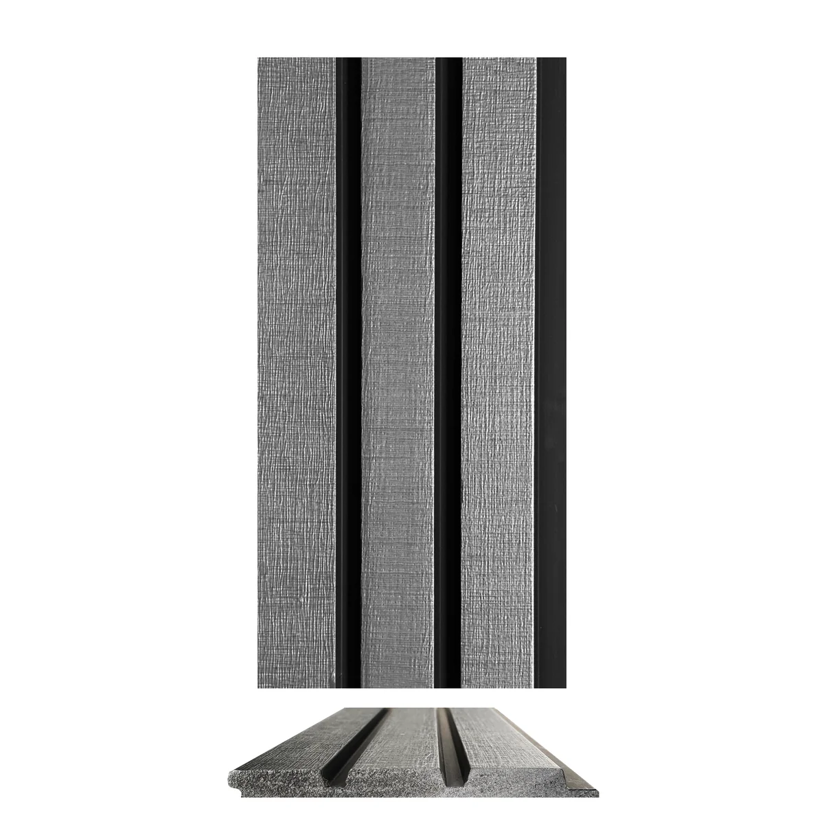 Cladyne PVC Wall Panel Louvers Panel/Planks 8 Feet * 5 Inch - CL 5256 MT