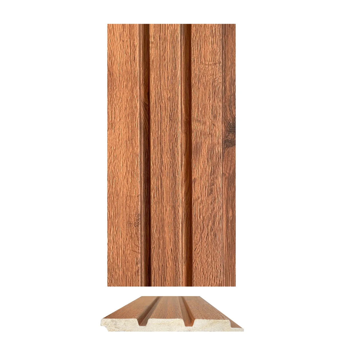 WoodGrove PVC Wall Panel Louvers Panel/Planks 8 Feet * 5 Inch - HL 921 MT