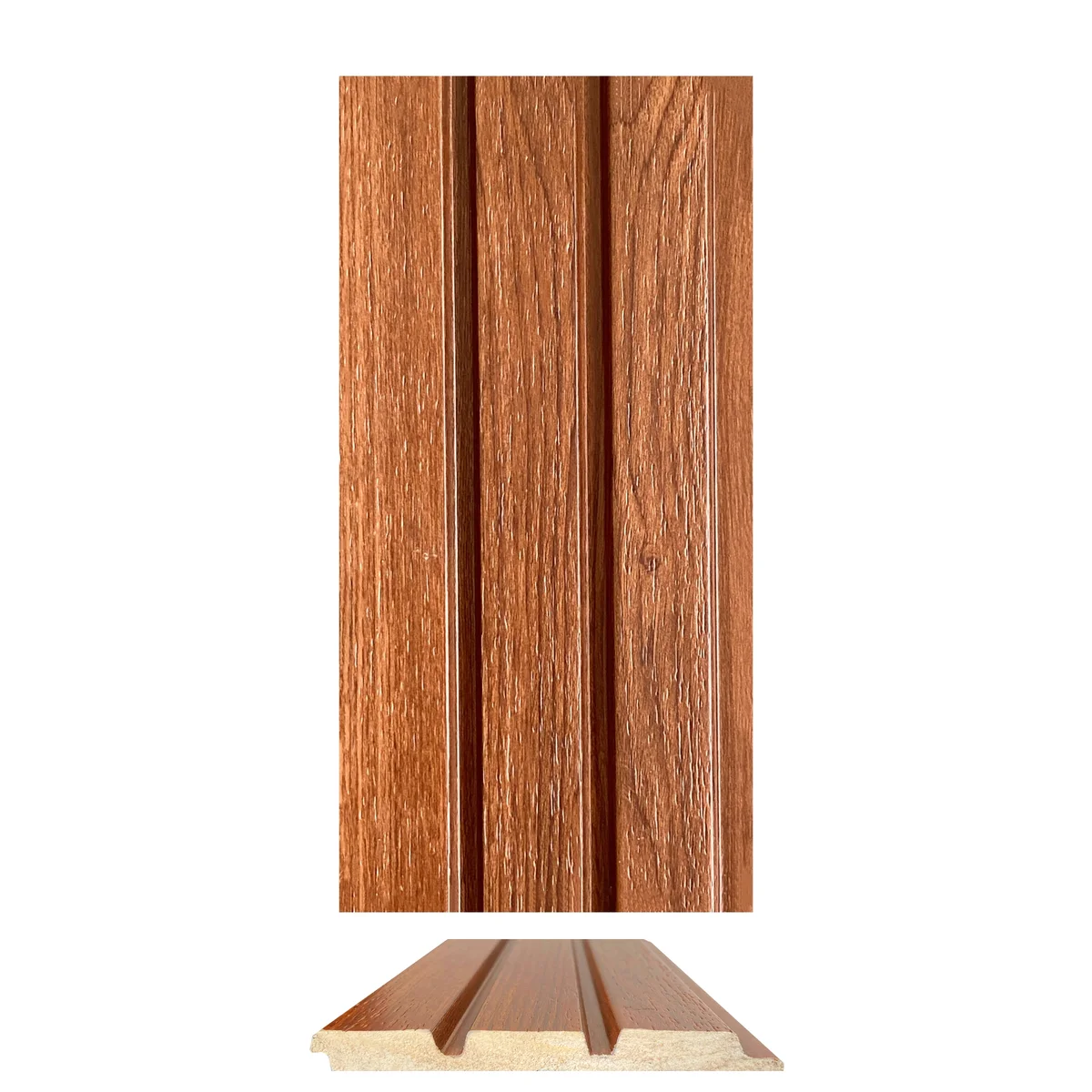 WoodGrove PVC Wall Panel Louvers Panel/Planks 8 Feet * 5 Inch - HL 922 MT