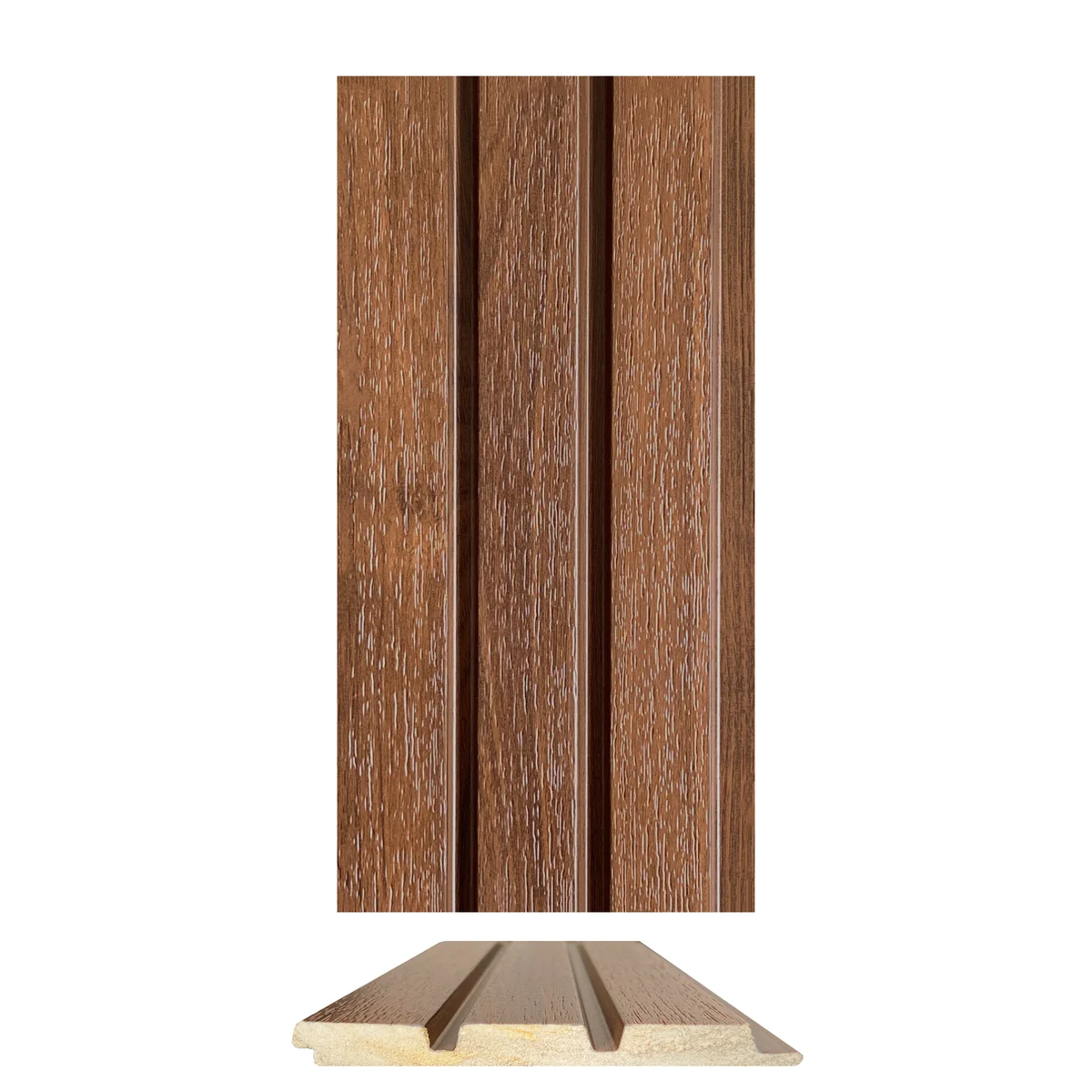 WoodGrove PVC Wall Panel Louvers Panel/Planks 8 Feet * 5 Inch - HL 929 MT