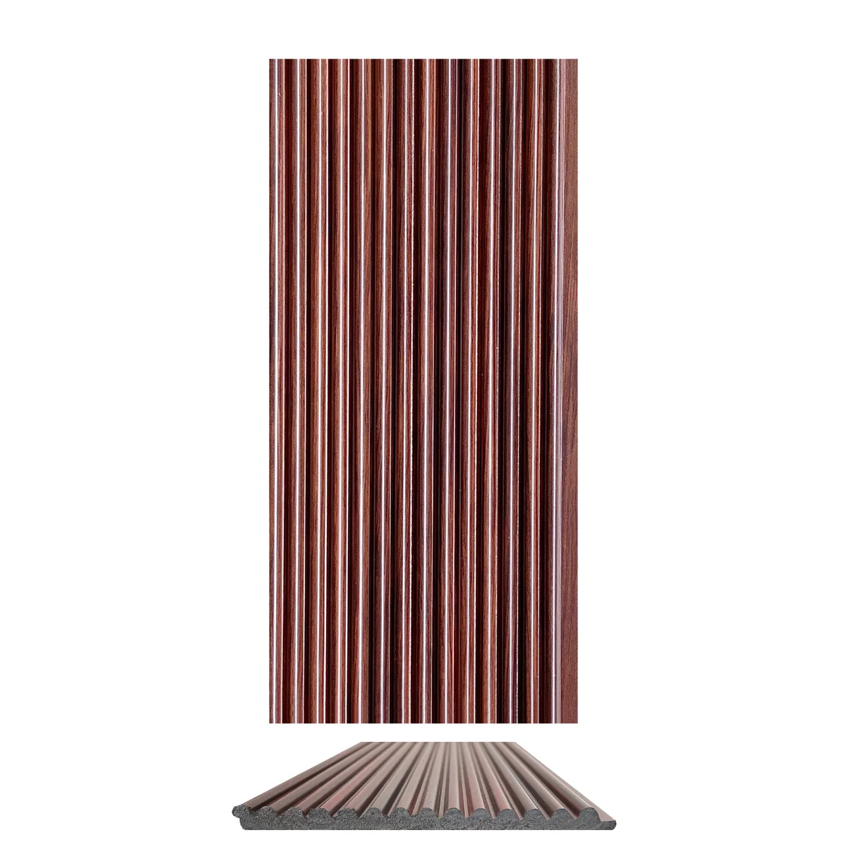 WoodGrove PVC Wall Panel Louvers Panel/Planks 8 Feet * 5 Inch - HL 712 MT