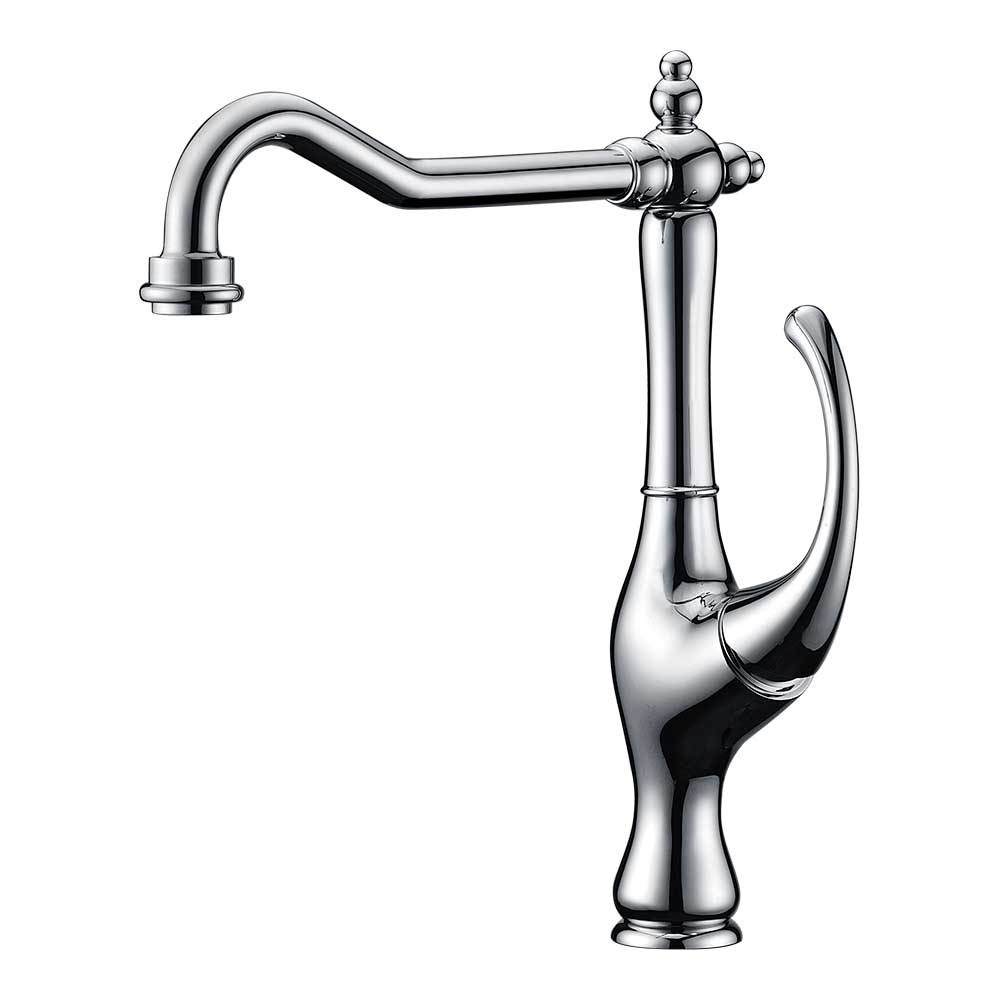 Kerovit Fiona Deck Mounted Sink Mixer with Swivel Spout Single Lever / KA780053