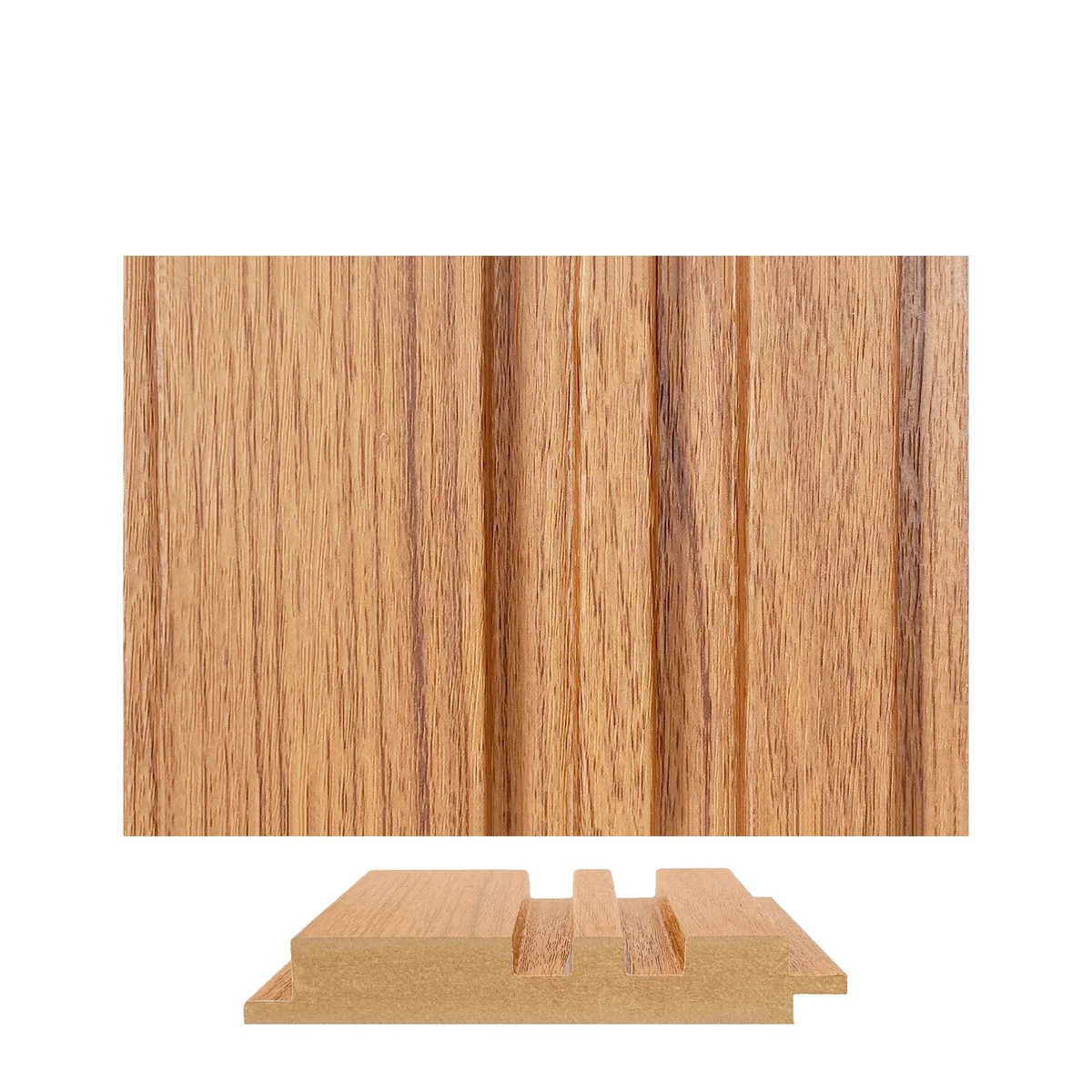 Panalo MDF Wall Panel Louvers Panel/Planks 9 Feet * 5 Inch - PL 578 A