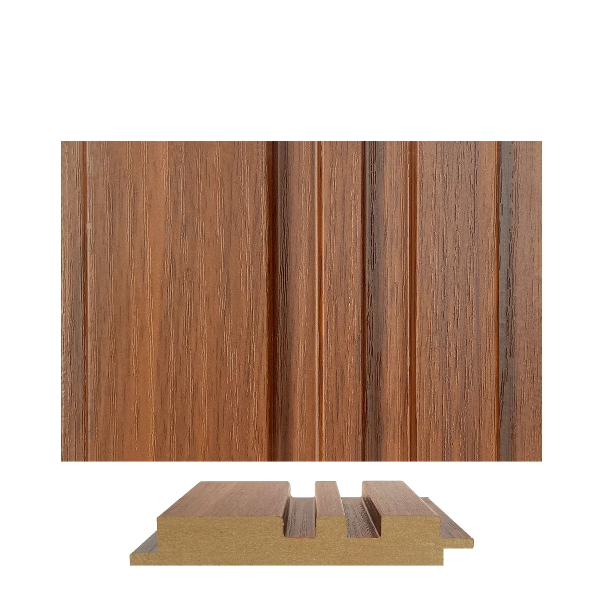 Panalo MDF Wall Panel Louvers Panel/Planks 9 Feet * 5 Inch - PL 938 A