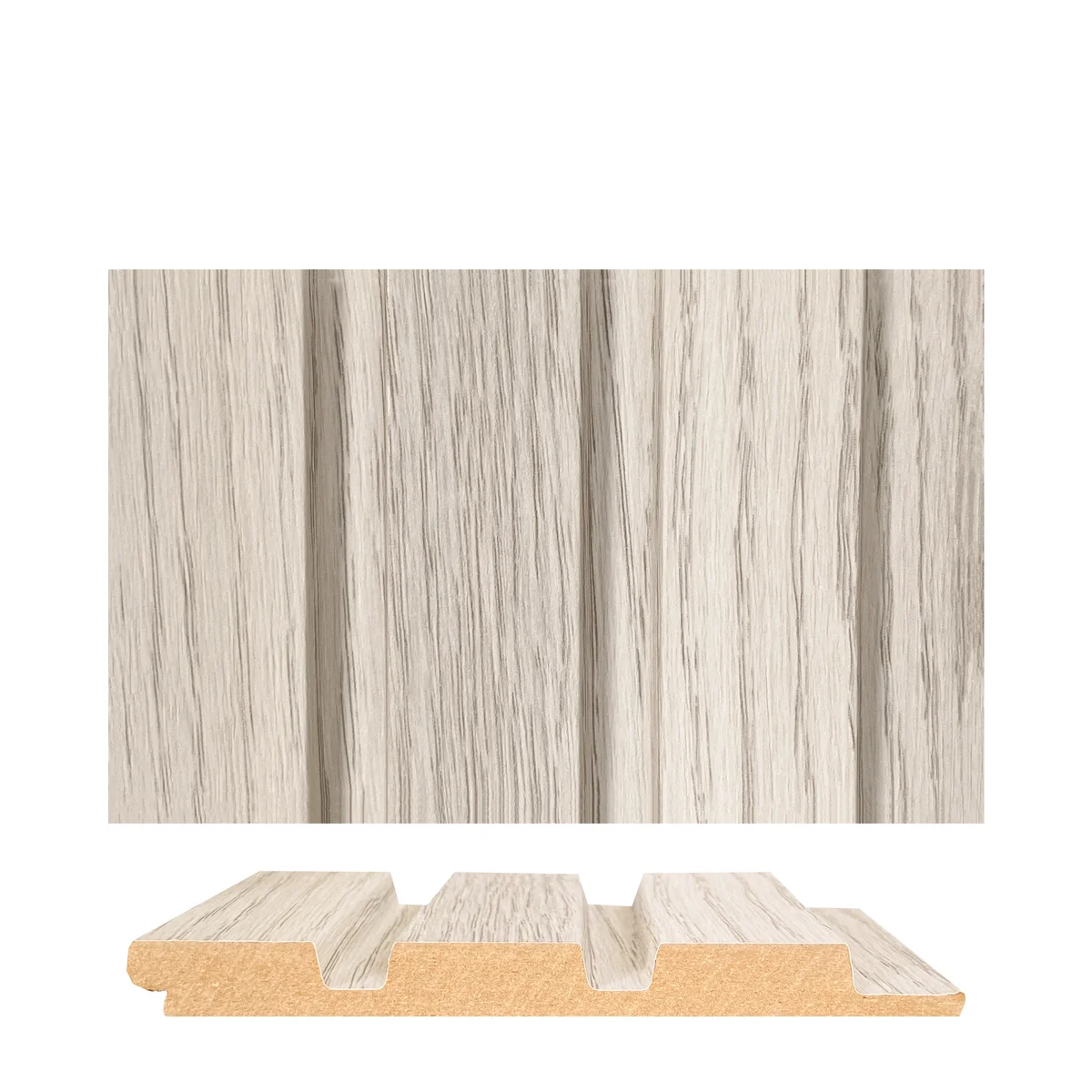 Panalo MDF Wall Panel Louvers Panel/Planks 8 Feet * 5 Inch - PL 9003