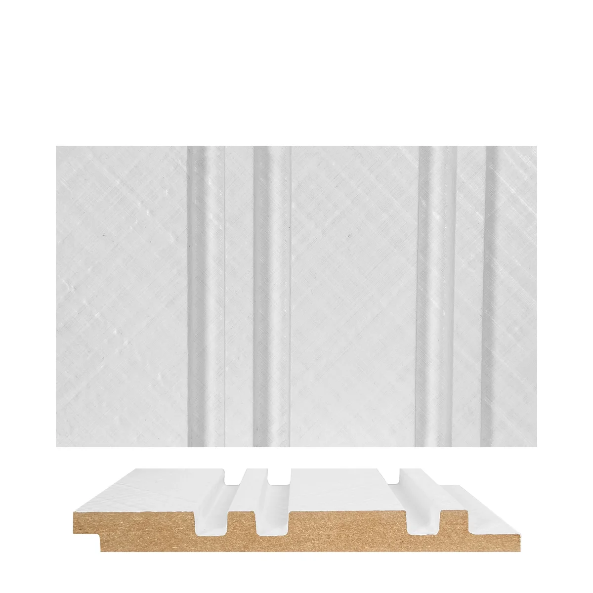 Panalo MDF Wall Panel Louvers Panel/Planks 8 Feet * 5 Inch - PL 9011