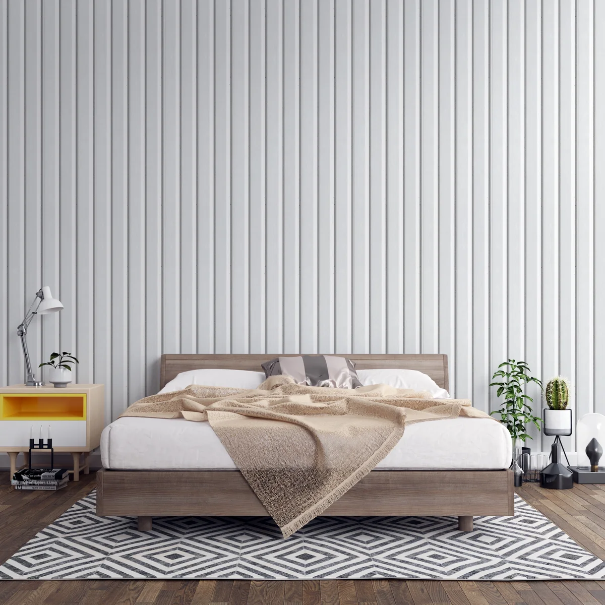 Treelam Wallon Vol 1 Louvers Panel/Planks 8 Feet * 5 Inch - WL 1236