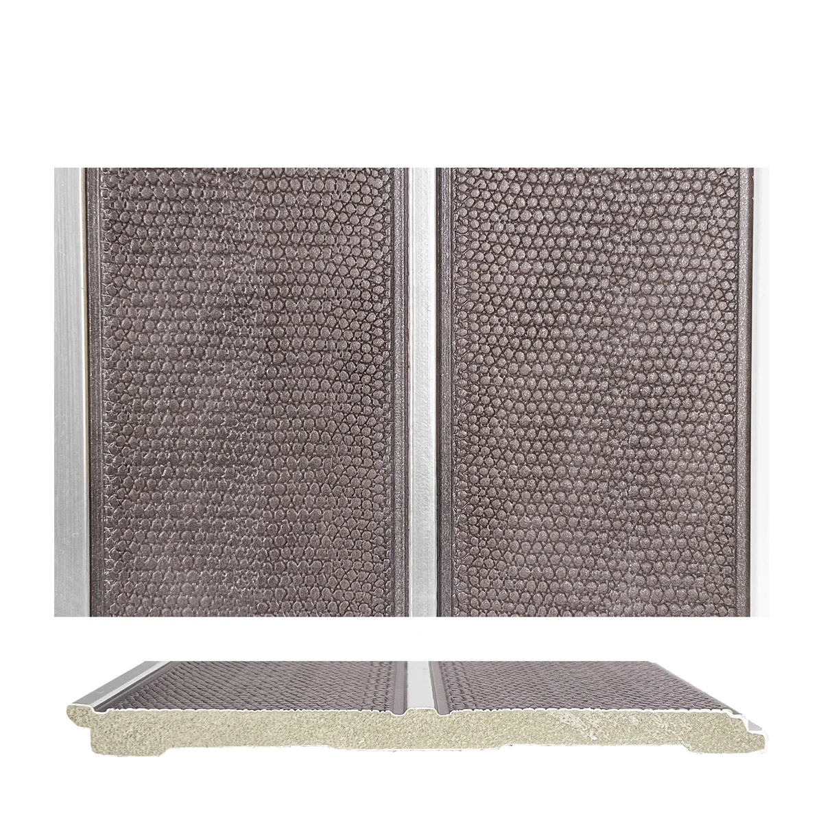 Caspia PVC Wall Panel Louvers Panel/Planks 9 Feet * 5 Inch - BA 8103 MV
