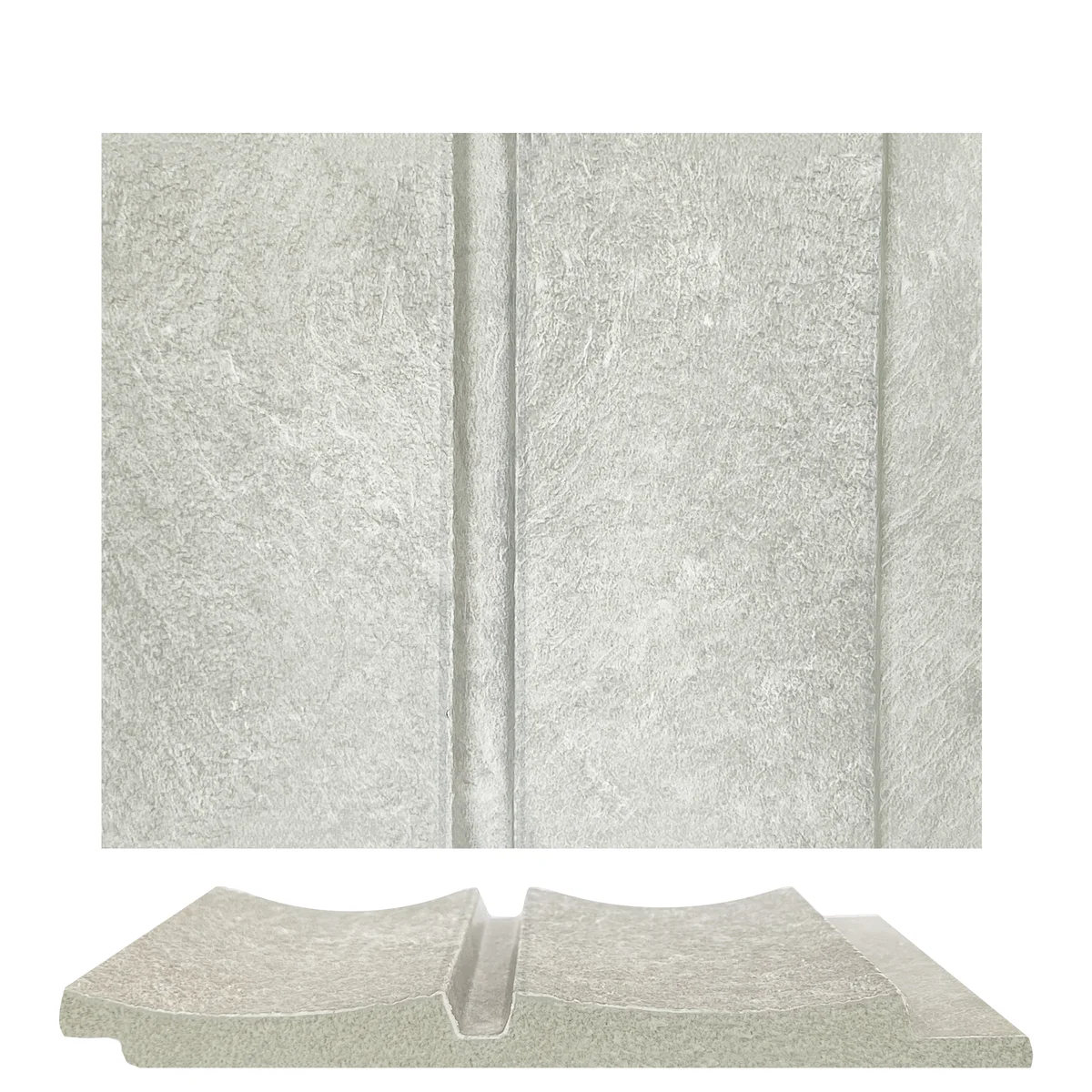 Marbelite PVC Wall Panel Louvers Panel/Planks 9 Feet * 5 Inch - BA 7502 MV