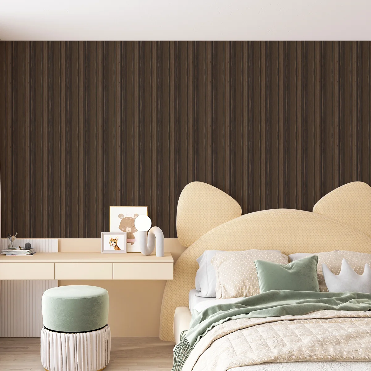 Treelam Wallon Vol 1 Louvers Panel/Planks 8 Feet * 5 Inch - WL 1322