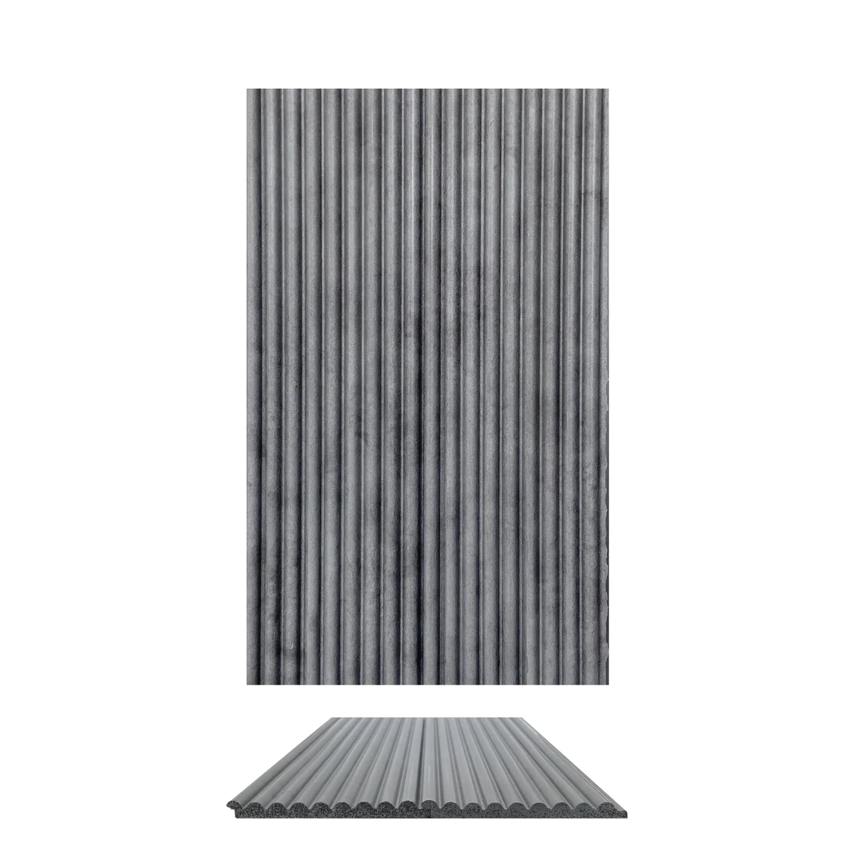 Marbelite PVC Wall Panel Louvers Panel/Planks 8 Feet * 3.75 Inch - NDX 9940 ND