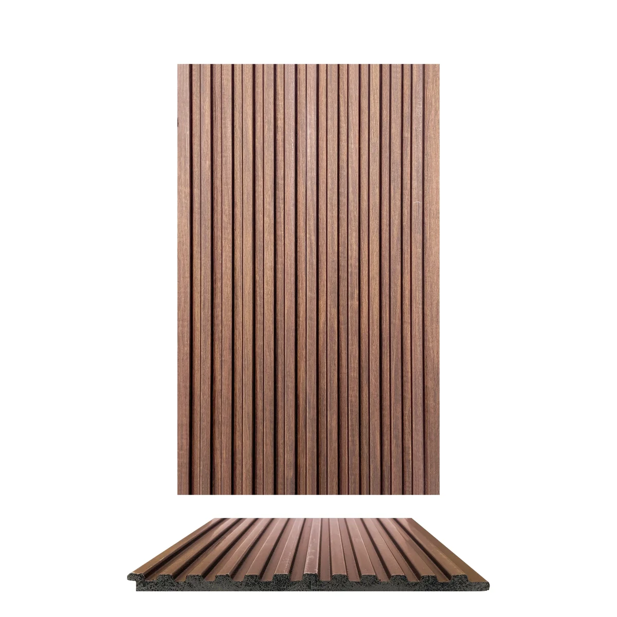 WoodGrove PVC Wall Panel Louvers Panel/Planks 8 Feet * 3.75 Inch - NDX 9901 ND