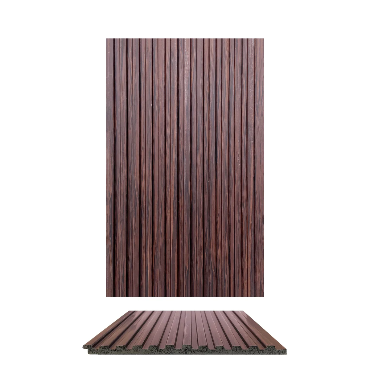 WoodGrove PVC Wall Panel Louvers Panel/Planks 8 Feet * 3.75 Inch - NDX 9902 ND