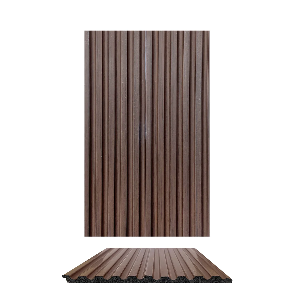 WoodGrove PVC Wall Panel Louvers Panel/Planks 8 Feet * 3.75 Inch - NDX 9930 ND