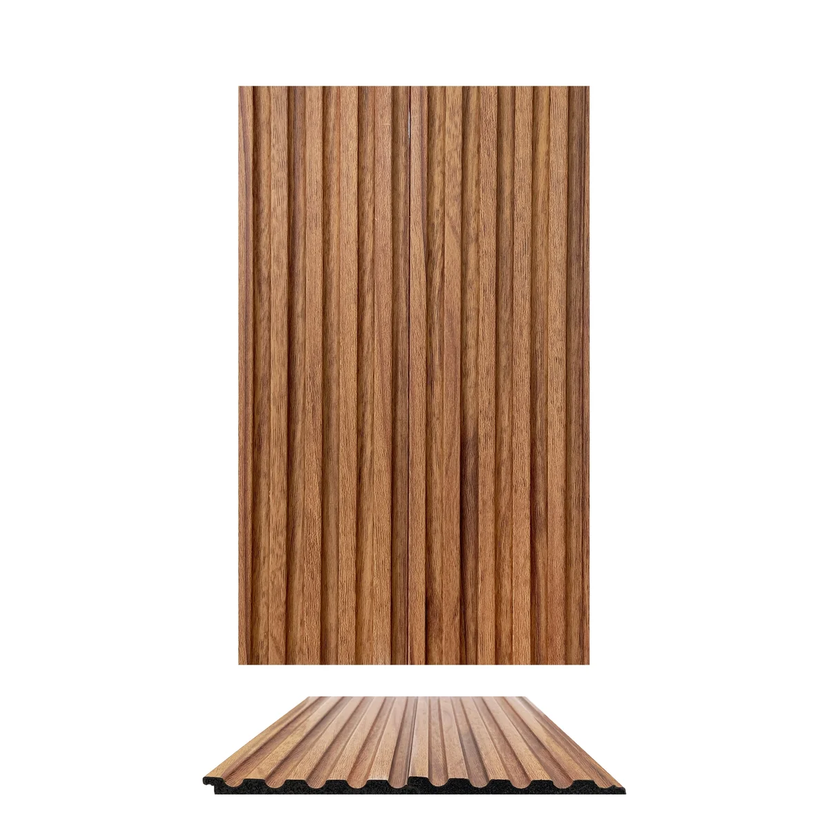 WoodGrove PVC Wall Panel Louvers Panel/Planks 8 Feet * 3.75 Inch - NDX 9931 ND