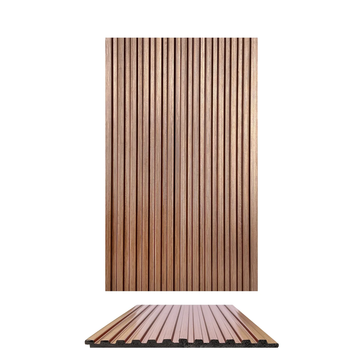 WoodGrove PVC Wall Panel Louvers Panel/Planks 8 Feet * 3.75 Inch - NDX 9953 ND