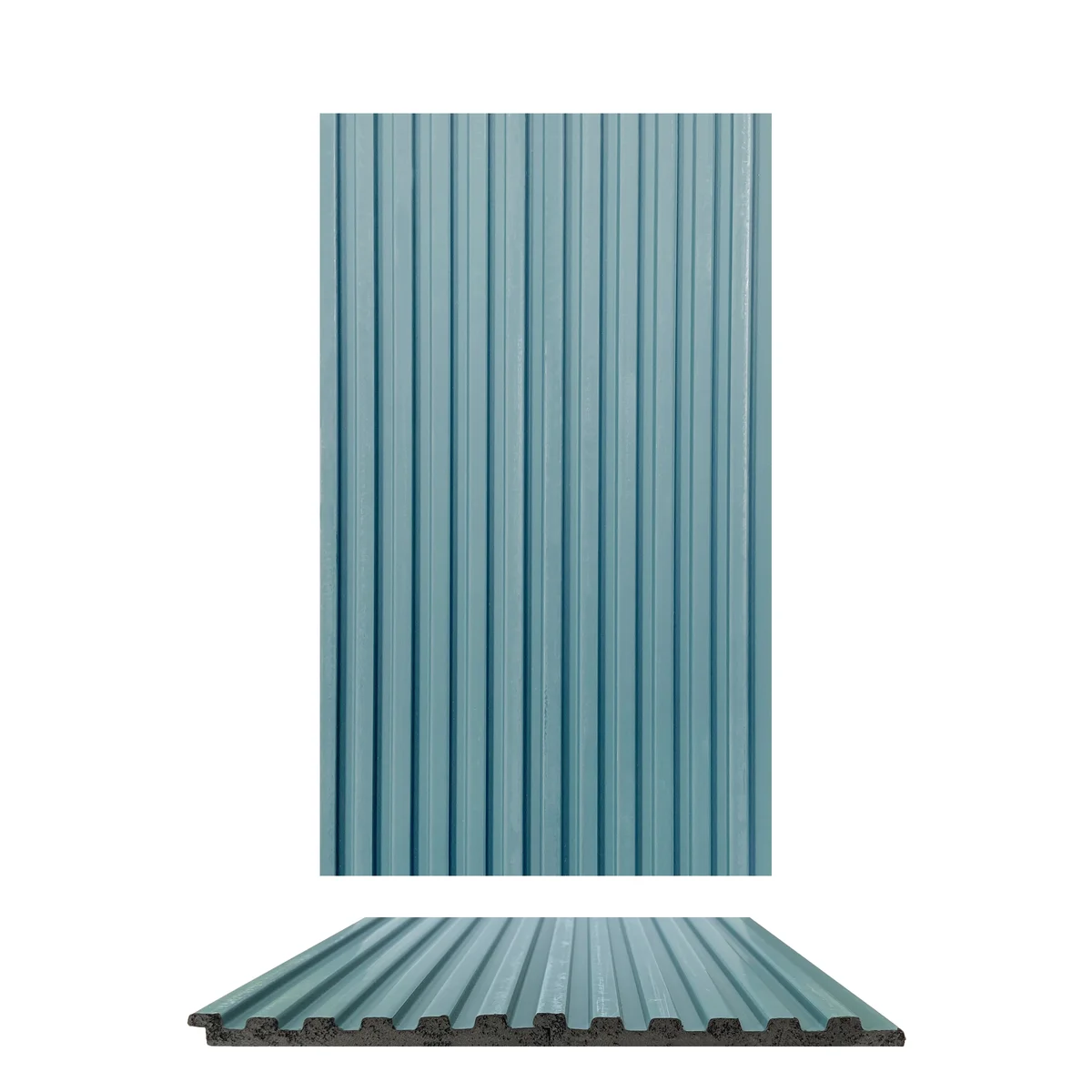 Cladyne PVC Wall Panel Louvers Panel/Planks 8 Feet * 3.75 Inch - CL 6244 ND