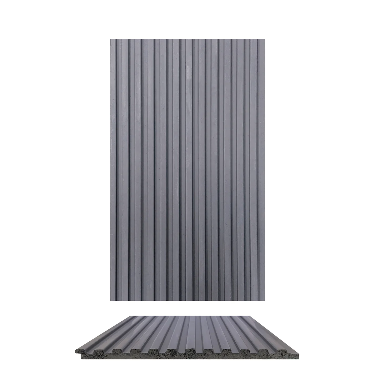 Cladyne PVC Wall Panel Louvers Panel/Planks 8 Feet * 3.75 Inch - CL 6243 ND