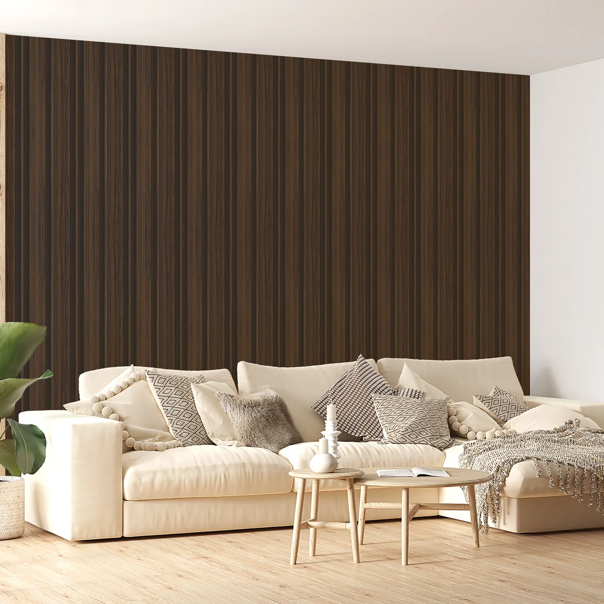 Treelam Wallon Vol 1 Louvers Panel/Planks 8 Feet * 5 Inch - WL 1333