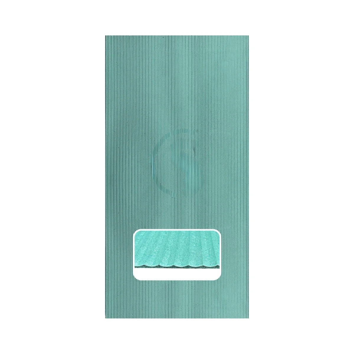 Panelx Fluted HDHMR Wall Panels (Paintable) | 8 Feet * 4 Feet | 301