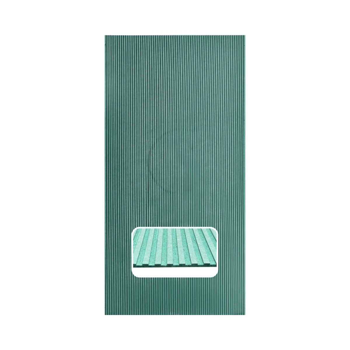 Panelx Fluted HDHMR Wall Panels (Paintable) | 8 Feet * 4 Feet | 307