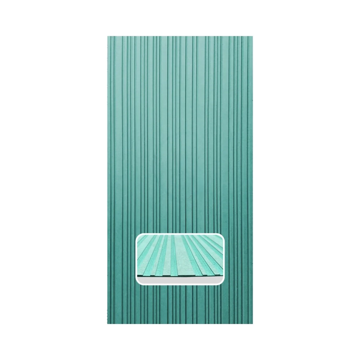 Panelx Fluted HDHMR Wall Panels (Paintable) | 8 Feet * 4 Feet | 309