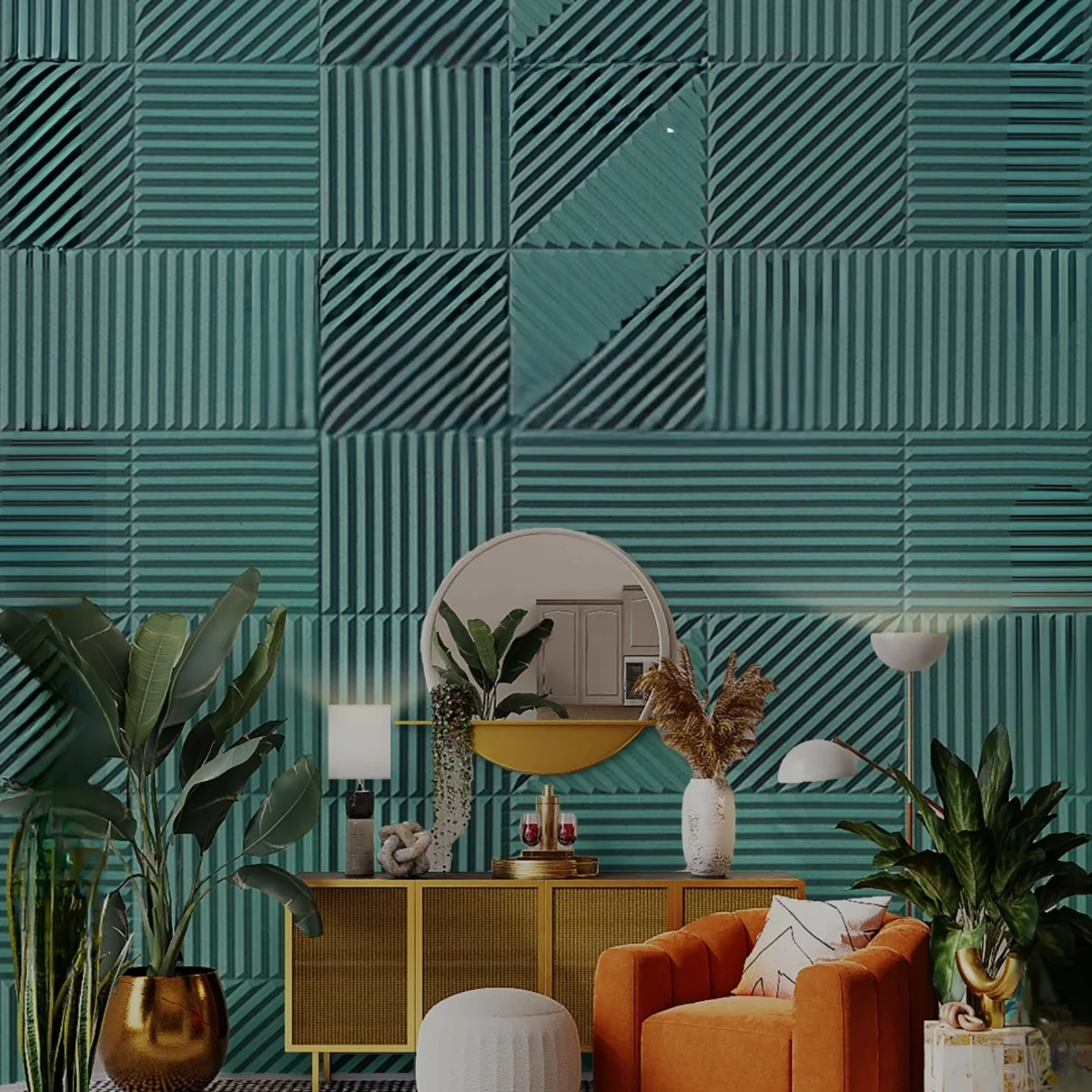Panelx Fluted HDHMR Wall Panels (Paintable) | 8 Feet * 4 Feet | 506