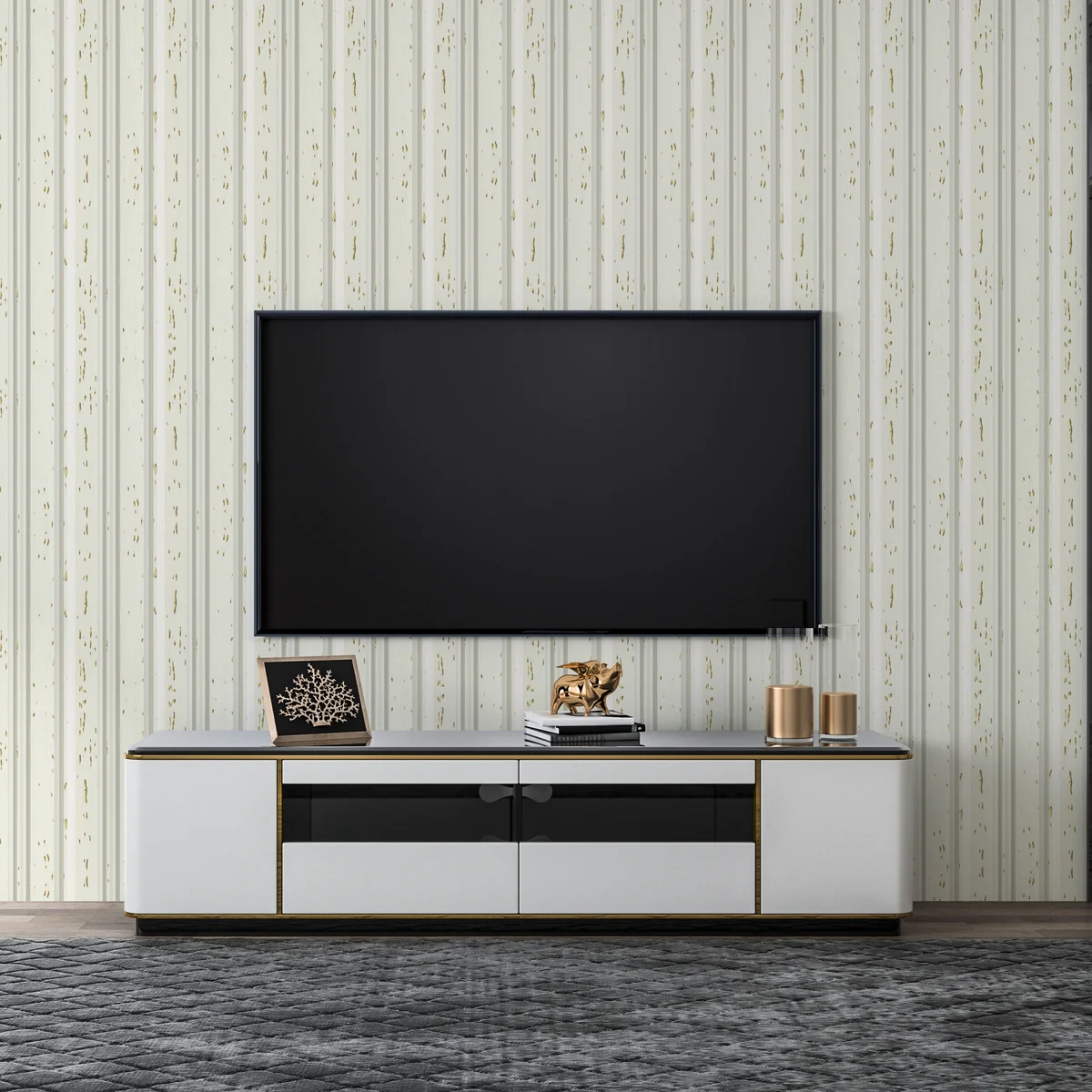 Treelam Wallon Vol 1 Louvers Panel/Planks 8 Feet * 5 Inch - WL 1476