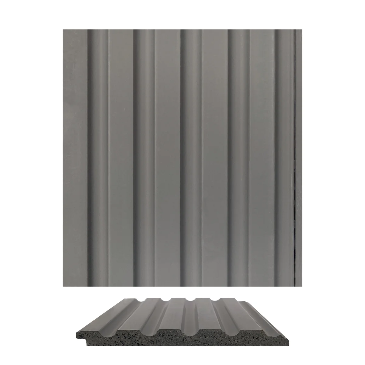 Cladyne PVC Wall Panel Louvers Panel/Planks 8 Feet * 5 Inch - CL 6209 ND