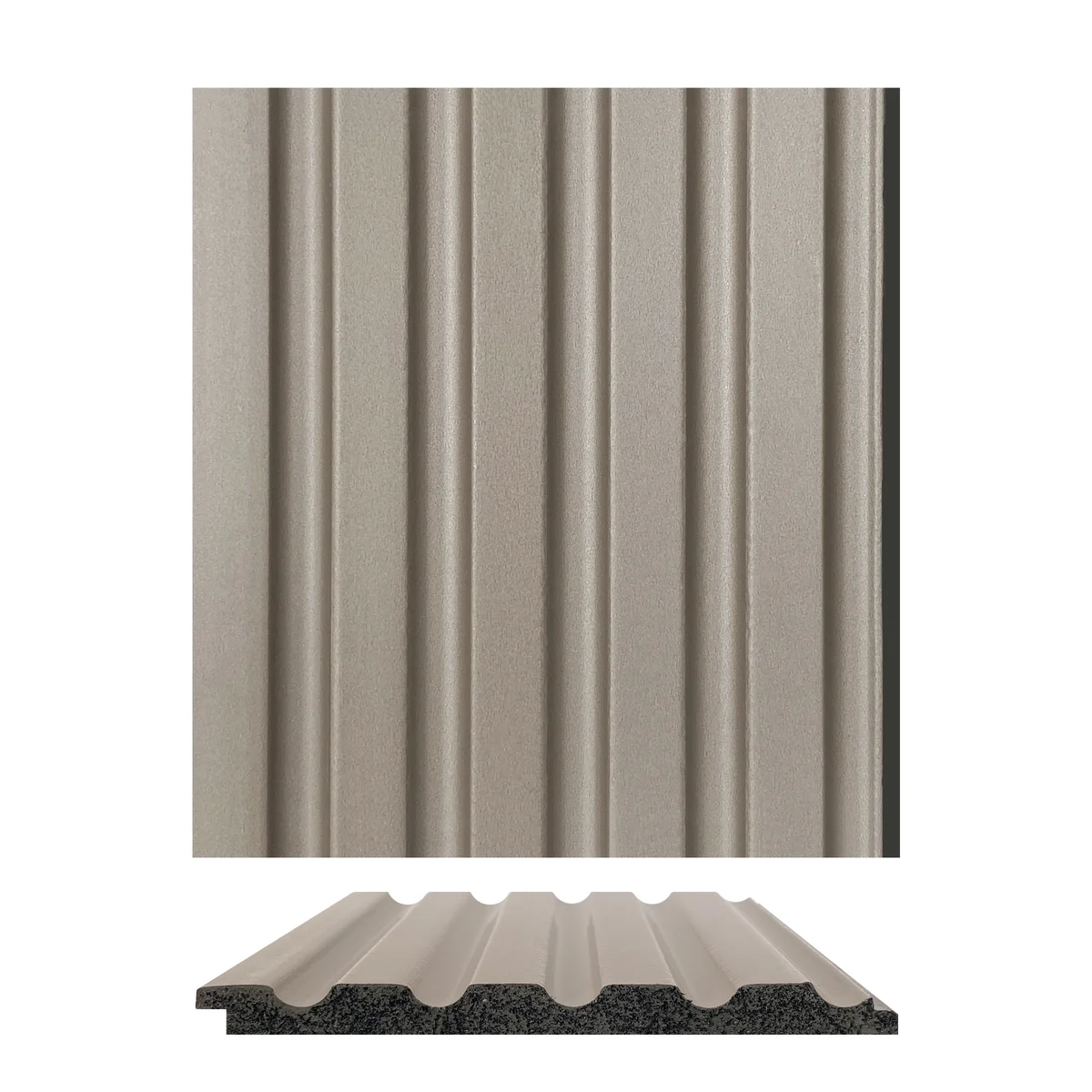Cladyne PVC Wall Panel Louvers Panel/Planks 8 Feet * 5 Inch - CL 6211 ND