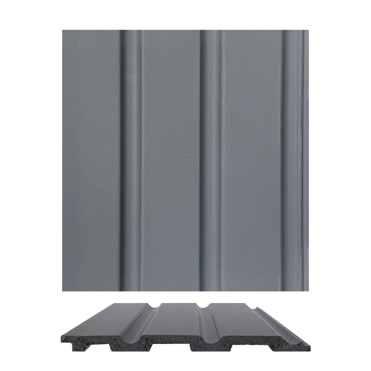 Cladyne PVC Wall Panel Louvers Panel/Planks 8 Feet * 5 Inch - CL 6215 ND